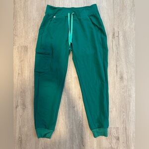 Figs Women’s Zamora Scrub Bottoms — Hunter Green